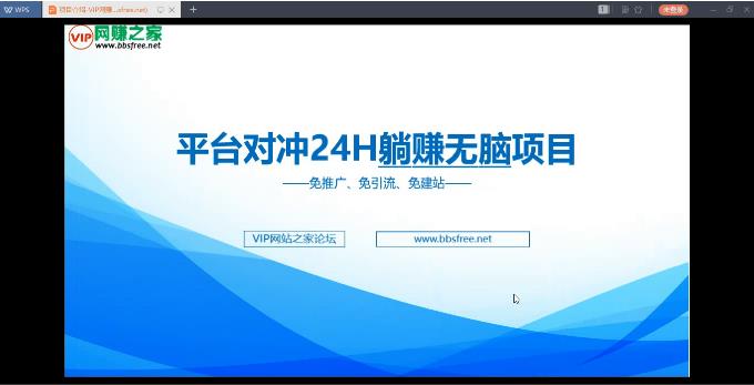 2019平台对冲，24H躺赚无脑项目，免推广月入10000+
