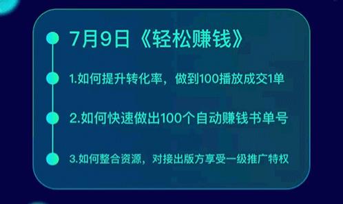 《抖音书单带货集训》快速做出100个自动赚钱书单号 1个号日销200单（28课）