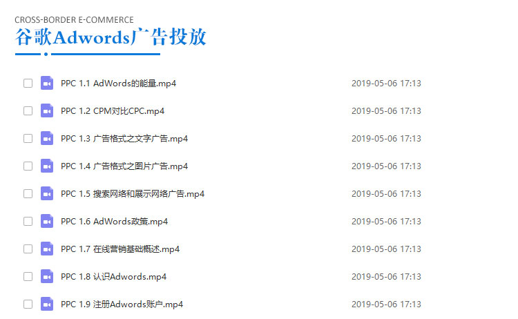 Google营销推广教程 外贸培训推广谷歌视频课程，谷歌广告营销推广