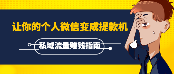 《私域流量赚钱指南》让你的个人微信变成提款机，普通也能月入过万（15课）